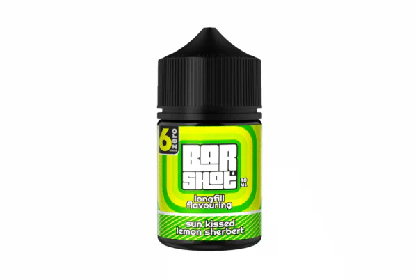 Bar Shot 6Zero Flavour  LONGFILL - Sun Kissed Lemon Sherbert MTL/Salt, 60ml