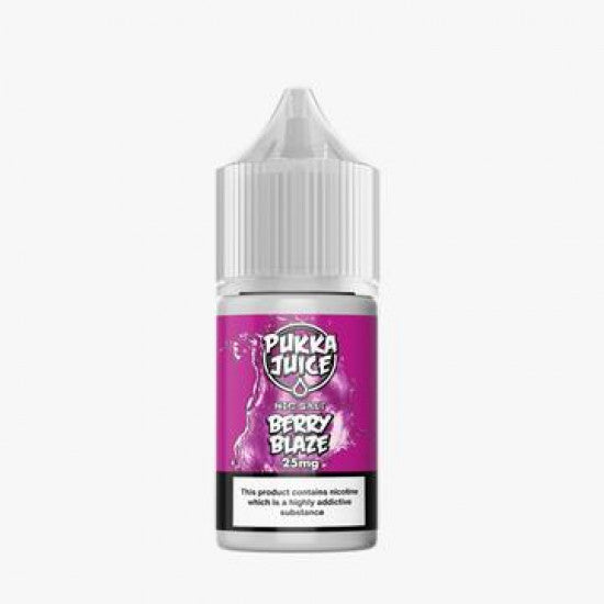 Pukka Juice LONGFILL- Berry Blaze Nic Salts, 30ml