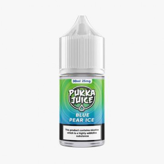 Pukka Juice LONGFILL- Blue Pear Ice Nic Salts, 30ml