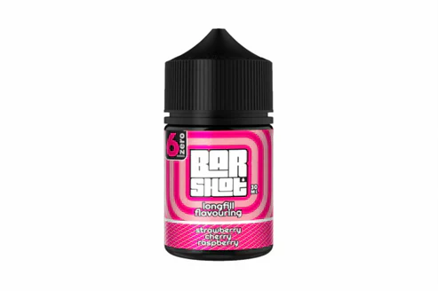 Bar Shot 6Zero Flavour LONGFILL - Strawberry Cherry Raspberry MTL/Salt, 60ml
