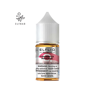 Elfliq - Strawberry Ice (50mg) Nic Salts, 30ml
