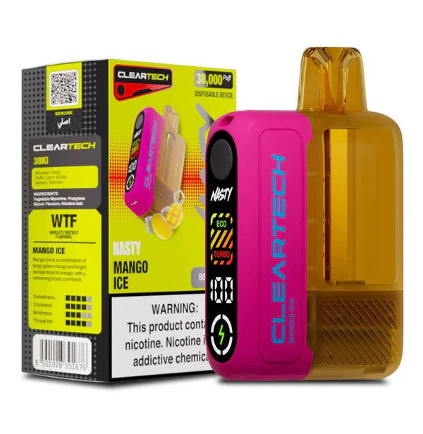 Nasty - Cleartech 38000 Puff Disposable 5%/50mg