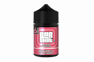 Bar Shot 6Zero Flavour  LONGFILL - Strawberry Ice Cream MTL/Salt, 60ml
