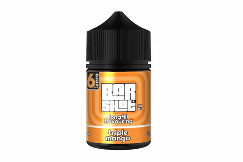 Bar Shot 6Zero Flavour  LONGFILL - Triple Mango MTL/Salt, 60ml