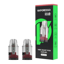Load image into Gallery viewer, Vaporesso - VIBE Dual  0.6ohm/0.8ohm Mesh Smart Pod,(4.5ml)
