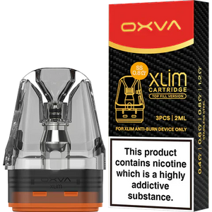 OXVA - Xlim (0.8ohm) Top Fill Cartridges Stainless 2ml, (1PC)