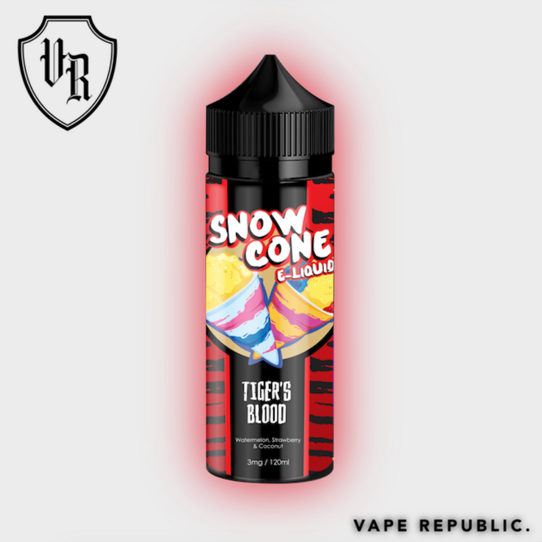 Vape Republic - Snow Cone Tigers Blood 3mg, 120ml