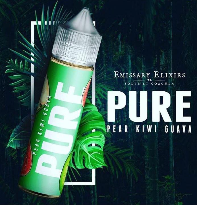 Emissary Elixirs - Pure Green, Pear Kiwi Guava 120ml
