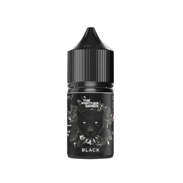 Dr Vapes - 30ml The Panther series Black: Creamy Tobacco Salt Nic