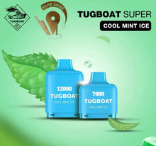 Load image into Gallery viewer, Tugboat Super 50mg 12000 Puff Cartridges
