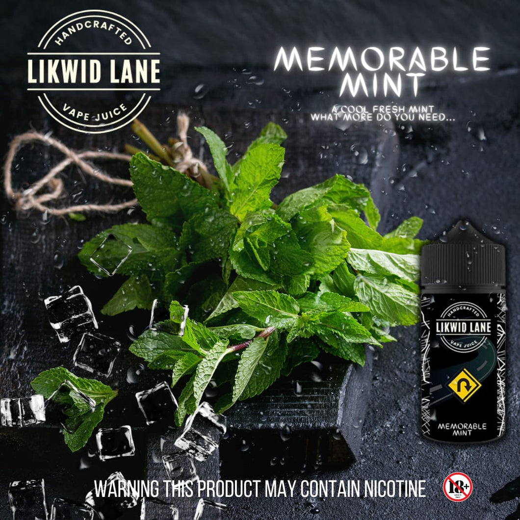 Likwid Lane - Memorable Mint 2mg,120ml