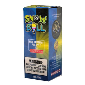 Vape Republic - Snow Ball Blue Raspberry Pineapple Salt Nic, 30ml