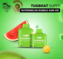 Load image into Gallery viewer, Tugboat Super 50mg 12000 Puff Cartridges
