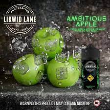 Likwid Lane - Ambitious Apple 2mg,120ml