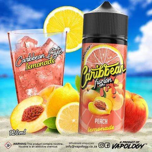 Vapology Caribbean Fusion - Peach Lemonade, 2mg 120ml