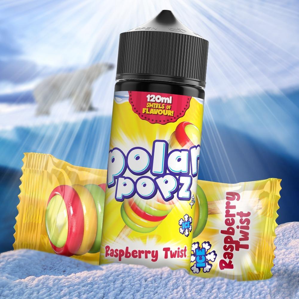 Polar Popz - Raspberry Twist 2mg, 120ml