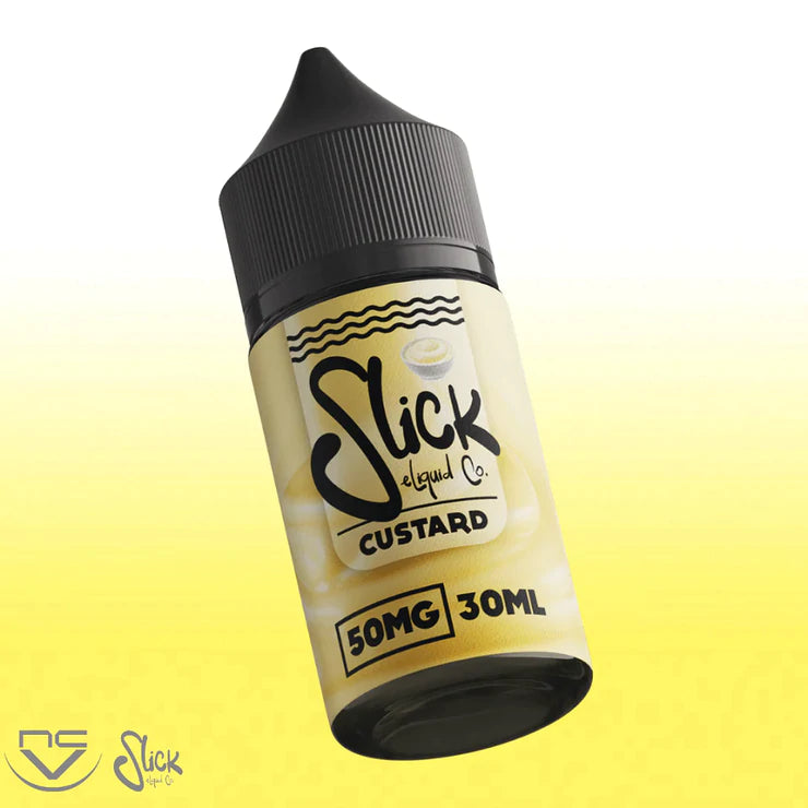 Slick E-liquid - Custard 50mg Nic Salt 30ml